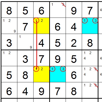 Sudoku Y Wing  Sudoku xy Wing Explained